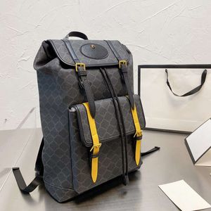 2022 nueva mochila de diseñador para hombre mujer bolsos de lona clásico de gran capacidad llevar en hombres mujeres moda escuela Bookbag lujo viaje bolsa negro mochilas moda