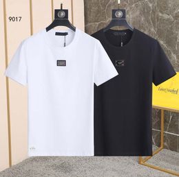 Camiseta de moda para hombre Diseñadores Ropa de hombre Camisetas blancas negras Camisetas de manga corta casuales de Hip Hop para mujer M-XXXL D # G515