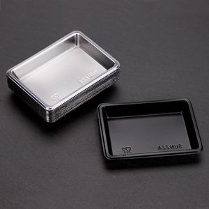 ¡Novedad de 2022! Plato desechable para salsa de soja y Sushi, plato rectangular para condimentos de sal y ensalada, bandeja de condimentos para llevar en restaurante, venta al por mayor