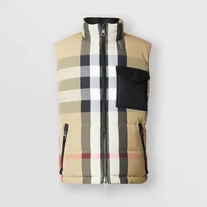 Mannen donsjack puffer vest heren winterjas mode klassieke bby jassen licht zacht buiten warme donsjas puffer jas S-XXL