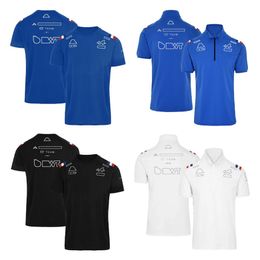 2022 NOUVELLE POLO POLO POLO POLO FORMULA 1 T-shirt Suisse de course en Jersey T-shirts pour hommes T-shirts pour hommes T-shirt imprimé