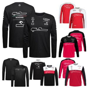 2022 Nieuwe F1 Lange Mouw T-shirt Jersey Formule 1 Racing Pak T-shirts Fans Zomer Sneldrogende Sport Heren Outdoor Motocross