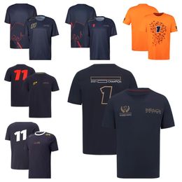 T-Shirt F1, uniforme de l'équipe de course de Formule 1, vêtements de travail personnalisés, grande taille, nouvelle collection 2022