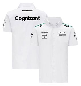 2022 Nieuwe F1 T-shirt Zomer Racer Korte Mouw Formule 1 T-shirt Korte Mouw Heren Fans Jersey Racing team Plus Size Custom