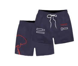 2022 NOUVEAU Équipe F1 Shorts de logo Formule One Team avec le même short de vêtements surdimensionnés Custom