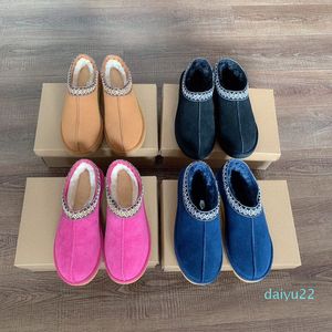 2022 Nieuwe mode klassieke casual schoenen korte Australië slippers dames suède dames boot winter boots laarzen bont furry australische laarsjes topkwaliteit