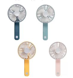 2022 NIEUWE FASOMGAVERS MINI HANDHELD FAN USB Oplaadbare fans draagbare vouwtafel fan vrouwen thuiskantoor buitenkant lage lawaai koelventilator