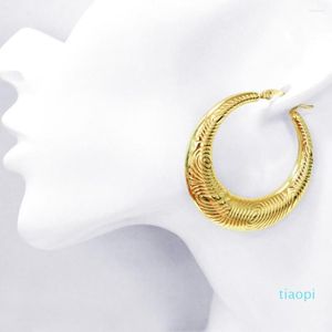 2022 NIEUWE FASHOUD HOOP OORBRANG Trends vrouwen roestvrij staal luxe holle grote cirkel onregelmatige motieven oorr earring boho stijl gouden zilveren kleur topkwaliteit