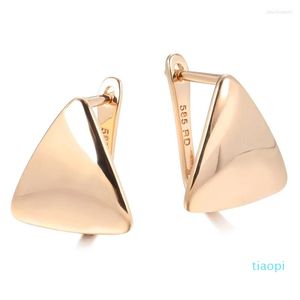 2022 nouvelle mode boucles d'oreilles femmes or géométrique Triangle mode coréenne fête bijoux de qualité supérieure