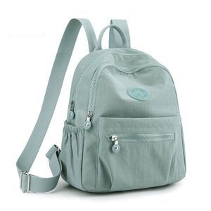 HBP 2023, nueva mochila de viaje ligera a la moda, mochila de gran capacidad, mochila simple y versátil para mujer, mochila escolar