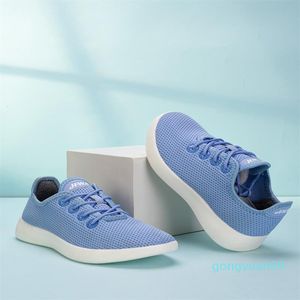 2022 Nieuwe Mode Mannen Dames Sport Handgemaakte Schoenen Super Ice Silk Flying Geweven Running Shoe Light Casual-schoenen