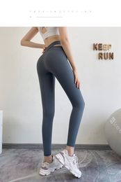 Nouvelle mode femmes sexy taille élastique croix évider tunique bodycon sport yoga leggings collants LXL