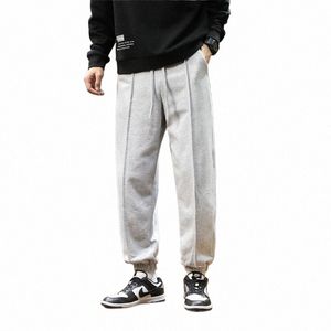 2022 Nouveau Fi Pantalons décontractés Pantalons pour hommes classiques unisexes Pantalons Hip Hop Pantalons droits Baggy Four Seass Taille élastique 3XL G6Hn #