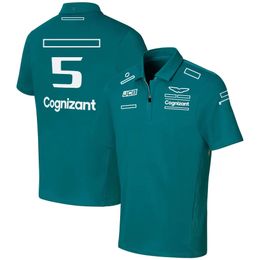 2022 neues Formel-1-Rennanzug-T-Shirt, neue Saison-Rennanzug, maßgeschneidertes breites F1-T-Shirt252p