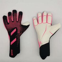 2022 Nuevos guantes de portero Protección para los dedos Guantes de fútbol profesionales para hombres Adultos Niños Guantes de portero de fútbol más gruesos 3455