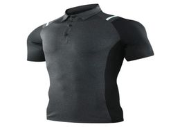 2022 Новая одежда для гольфа, дышащая мужская летняя спортивная рубашка 039s, спортивная одежда для фитнеса, футболка с лацканами 7318739