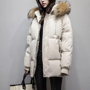2022 nouveau pardessus à capuche Parka 3XL doudoune rembourrée femmes hiver coton manteau vestes lâche coréen fermeture éclair vêtements d'extérieur femme