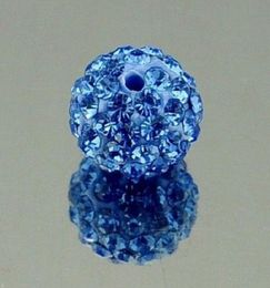 2022 new Hot shamballa 10mm Disco Pave Balls Handmade Bracelets Crystal Beads Jewelry top quality 100pcs