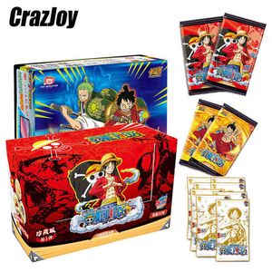 2022 New Japanese Anime one piece rare cards box Luffy Zoro Nami Chopper bounty Collections ccg Card Game collectibles Child Toy G220311
