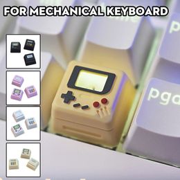 2022 Nieuwe toetsenbord KeyCaps 3in1 voor mechanische klassieke retro schattige transparant sleutelpak schattige knop gepersonaliseerde keycaps
