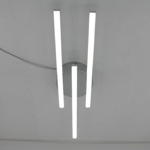 2022 nouveau plafonnier LED 12W 18W 24W ligne droite parallèle lumières modernes en aluminium chambre suspension pour salon AC 85-265V