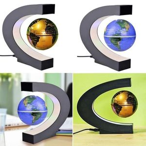 2022 Nieuwe LED Licht Wereldkaart Magnetische Levitatie Drijvende Globe Home Elektronische Antigravity Lamp Nieuwigheid Balverlichting Verjaardag Decoratie