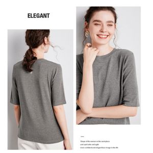 2022 Nieuwe Lu Align Fitness Ladies Yoga korte mouwen korte mouwen kort t-shirt buiten sport running fitness zweet-absorberen snel drogende top