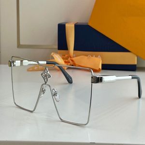2022 Nieuw luxe merk vierkante metalen frame zonnebrillen topkwaliteit vrouwen mannen UV400 zonnebril 279V