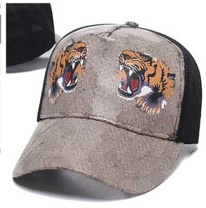 2022 New Luxury Designer Hats Hommes Tiger Snake Caps Femmes Four Seasons All-match Baseball Cap Sun Hat Youth Fashion Couple Caps