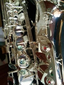 2022 Nouveau Mark VI Alto Saxophone Silver plaqu￩ E Flat Brand Instrument de musique professionnel SAX AVEC LA CASE BRASS EXP￉DITION EN VED