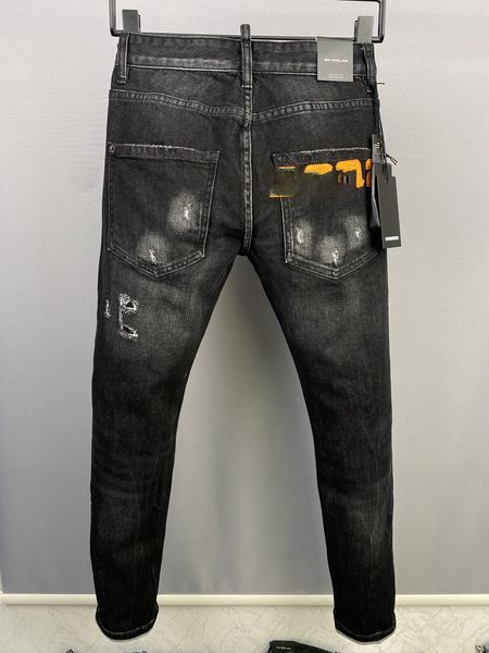 2022 NOUVEAU MEN JEANS TOURE bleu clair bleu gris foncé Italie Brand Man Long Pantal