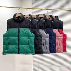 2022 nouveaux hommes gilet gilet hommes conceptions femmes hiver bas gilets Bodywarmer gilets Mans veste puffer extérieur chaud sans manches plume Parka Outwear