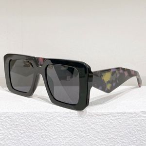 2022 Nouveaux hommes ou femmes lunettes de soleil noires SPR 23YS classique cadre carré lunettes de soleil de marque dames mode shopping lunettes de fête UV400 anti-UV400 avec boîte