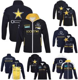 2023 Nieuwe Moto Factory Racing Team Jas Hoodie Herfst en Winter Motormode Heren Truien Volledige Rits Motocross Jersey jassen