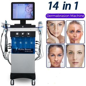 2022 Nouvelle machine multifonctionnelle de dermabrasion faciale Hydra Peeling à l'eau Jet d'oxygène Peel Hydro Dermabrasion Diamond Microdermabrasion Équipement de soins de la peau