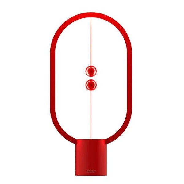 2022 nouvelle veilleuse USB Rechargeable Mini Hengpro Balance LED lampe de table Ellipse magnétique mi-air interrupteur Eye-Care Touch Control