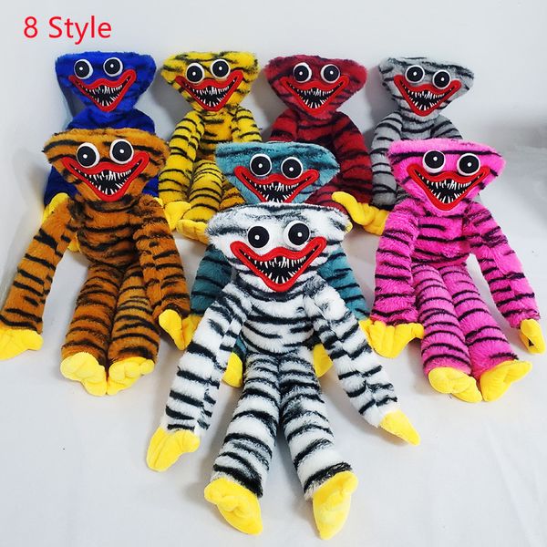 2022 NOUVELLE PLUSHS Doll 40cm Huggy Wuggy Personnage bronzing Sequin Tiger Sausage Monster Horror Doll Party Fournitures Kids Gifts 29