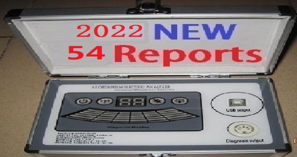 2022 Nouvel analyseur de résonance magnétique quantique 54 rapports comparatifs avec 6CORE Ver 6312 DHL Ship en version réelle5482754