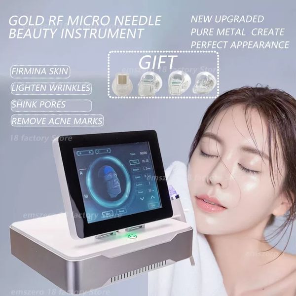 2023 nouveau système de thérapie Portable Microneedling/microneedle Laser fractionnaire RF/traitement du visage Microneedle fractionnaire