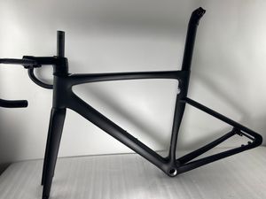 Cuadro de carbono para bicicleta de carretera, freno de disco con cableado interno, cuadro de fibra de carbono 700C, compatible con Di2 y grupo mecánico, nuevo de 2022