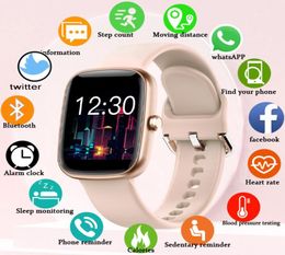 2022 Nieuwe Smart Horloge Mannen Full Touch Screen Sport Fitness Horloge IP67 Waterdichte Bluetooth Voor Android Ios Smartwatch Menbox6494940