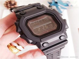 2022 NIEUW SPORT WATCH GX56 AUTO LICHT LED WATCH Waterdichte chronograaf Solar EnergyWatch Rubber Strap5444561