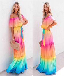 2022 Robe de jupe imprimée de nouveau style robe à collier 0125948564