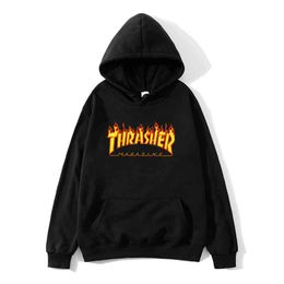 2022 Nieuwe Thrasher Hoodi Mannen Sweatshirts Fce Capuchon Harajuku Hip Hop Casual Mannen Vrouwen Hoge Kwaliteit Truien Hoody