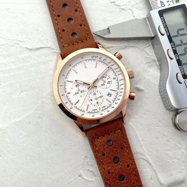 2022 nuevo Time beauty auténtico reloj de hombre de alta calidad luminoso semana calendario relojes tira de acero negocios exquisitos relojes multifunción