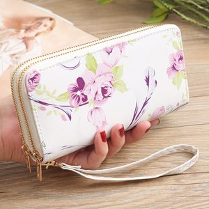 2022 nouvelle tendance sac à main dames sac à main de haute qualité Simple polyvalent longue Double traction Rose mode multi-carte sac