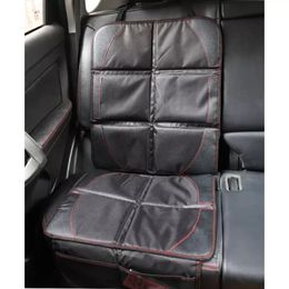 Protector Universal para asiento de coche para niños y bebés, funda de cojín antiarañazos de cuero PU, impermeable, antideslizante, novedad de 2022