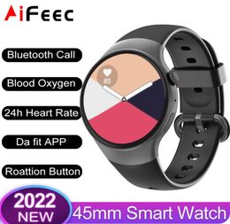 2022 NUEVO Watch4 Bluetooth Call Smart Watch Hombres Sangre Oxígeno Mujeres Deporte Smartwatch Impermeable para iPhone Samsung Galaxy Phonefre9693498