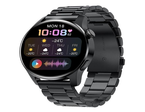 2022 Nouvelle technologie portable et adultes montre intelligente hommes étanche Sport Fitness Tracker affichage météo Bluetooth appel Smartwatch pour HUAWEI Android IOS7904797