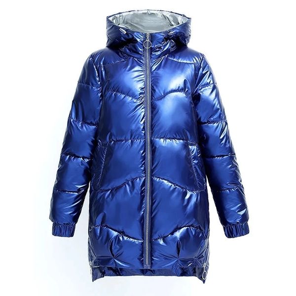 2022 nueva chaqueta de invierno Parkas abrigo de mujer con cuello de piel abrigo con capucha chaqueta femenina Parka gruesa cálida algodón acolchado prendas de vestir